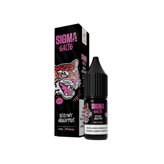 SIGMA Salts 10ml - Różowy Grejpfrut 20mg/ml -zdjęcie numer 1
