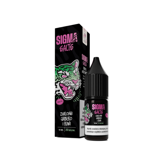 SIGMA Salts 10ml - Zielone Jabłko i Kiwi 20mg/ml -zdjęcie numer 1