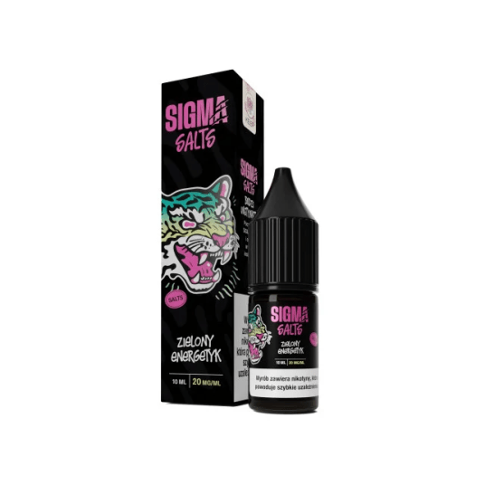 SIGMA Salts 10ml - Zielony Energetyk 20mg/ml -zdjęcie numer 1