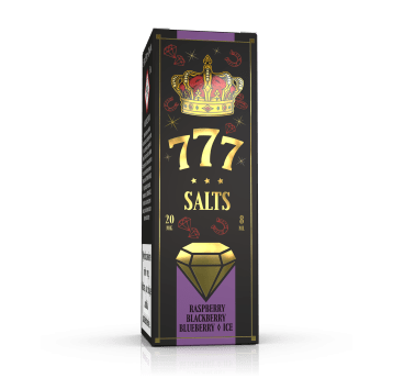 777 Salts Raspberry Blackber Blueber Ice 20mg/ml 8