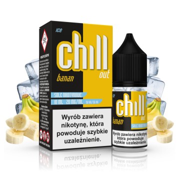 CHILL OUT SALT BANAN ICE 20MG 10ML