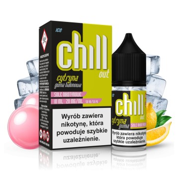 CHILL OUT SALT CYTRYNA GUMA ICE 20MG 10ML
