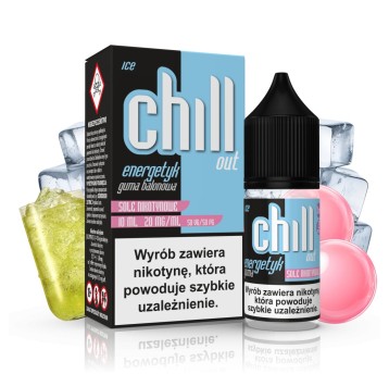 CHILL OUT SALT ENERGETYK GUMA BALONOWA ICE 20MG 10