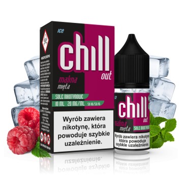 CHILL OUT SALT MALINA MIĘTA ICE 20MG 10ML