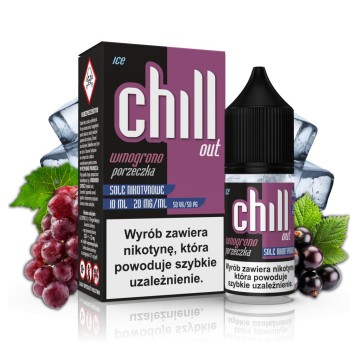 CHILL OUT SALT WINOGRONO PORZECZKA ICE 20 MG 10 M
