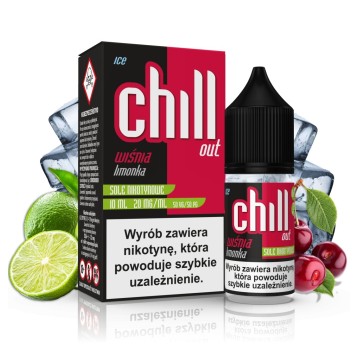 CHILL OUT SALT WIŚNIA LIMONKA ICE 20 MG 10 ML