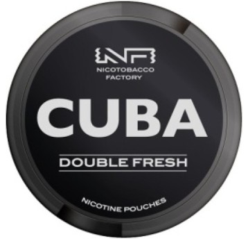 CUBA Black 66mg Double Fresh