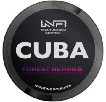 CUBA Black 66mg Forest Berries