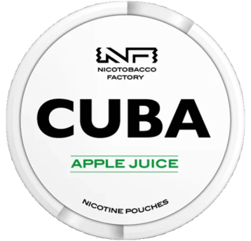 CUBA White 25mg Apple Juice