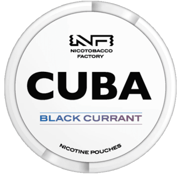 CUBA White 25mg Blackcurrant