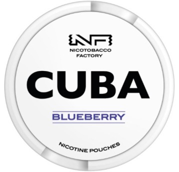 CUBA White 25mg Blueberry