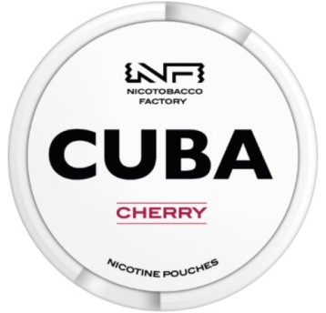 CUBA White 25mg Cherry