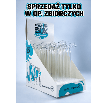 Cygarniczka szklana MYSTERY BOX Gięta