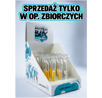 Cygarniczka szklana MYSTERY BOX Gięta z filtrem