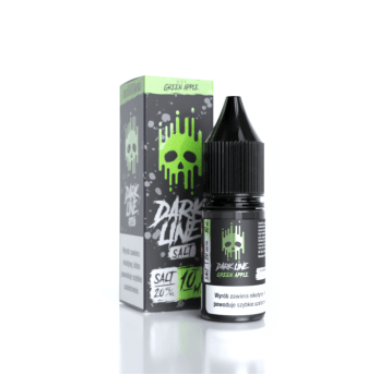 DARK LINE SALT - GREEN APPLE 10ML 20MG
