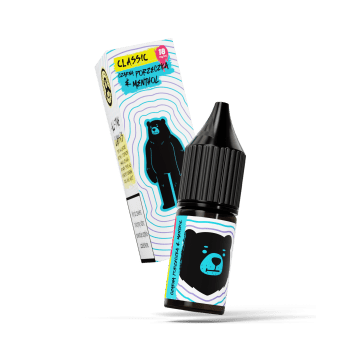 GO BEARS CLASSIC 10ML - CZARNA P. & MENTHOL 18MG