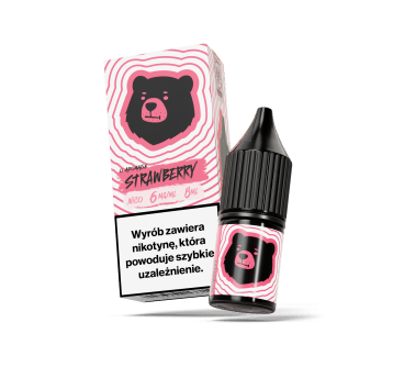 Go Bears Nico o aromacie Strawberry 06mg 8ml