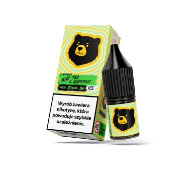 Go Bears o aromacie Mint Tea & Grapefruit Ice 20mg