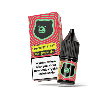 Go Bears o aromacie Raspberry & Mint 20mg 8ml