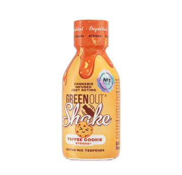 Green Out® Shake - Toffee Cookie Strong Plus