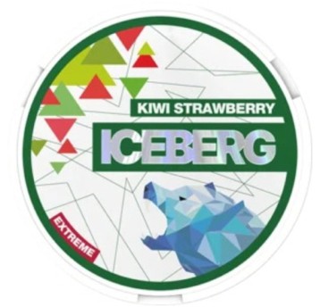 ICEBERG 50mg Kiwi Strawberry