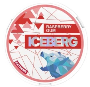 ICEBERG 50mg Raspberry Gum