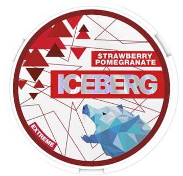 ICEBERG 50mg Strawberry Pomegr
