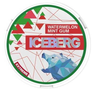 ICEBERG 50mg Water Mint Gum