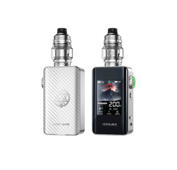 Kit Lost Vape Centaurus BT200 silver carbon