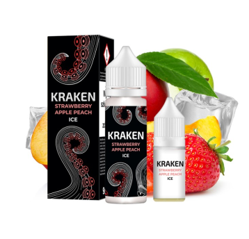 Kraken 9ml - Strawberry Apple Peach Ice