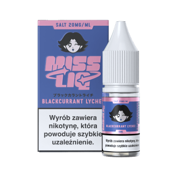 Liquid Miss Liq - Blackcurrant Lychee 20MG 8ML