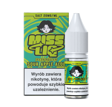 Liquid Miss Liq - Sour Apple Aloe 20MG 8ML