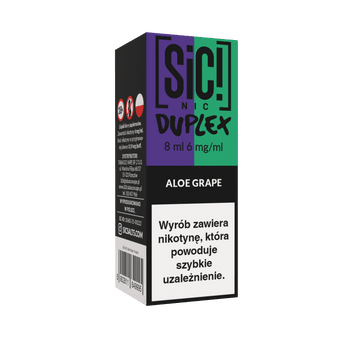 Liquid SIC! NIC 8ml - Aloe Grape 6mg