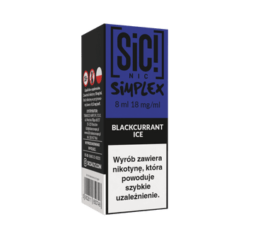 Liquid SIC! NIC 8ml - Blackcurrant Ice 18mg