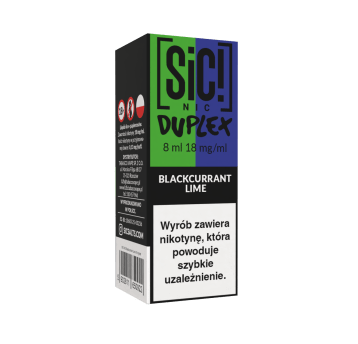 Liquid SIC! NIC 8ml - Blackcurrant Lime 18mg