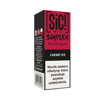 Liquid SIC! NIC 8ml - Cherry Ice 18mg