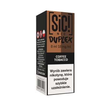 Liquid SIC! NIC 8ml - Coffee Tobacco 18mg