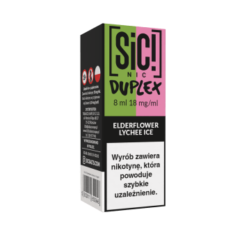 Liquid SIC! NIC 8ml - Elderflower Lychee 18mg