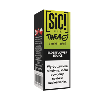 Liquid SIC! NIC 8ml - Elderflower Tea Ice 6mg