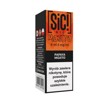 Liquid SIC! NIC 8ml - Papaya Mojito 6mg