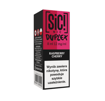 Liquid SIC! NIC 8ml - Raspberry Cherry 12mg