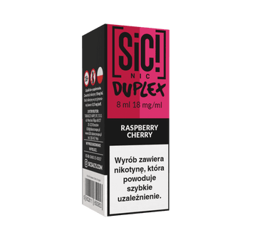 Liquid SIC! NIC 8ml - Raspberry Cherry 18mg