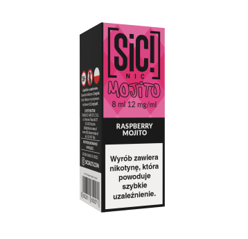 Liquid SIC! NIC 8ml - Raspberry Mojito 12mg