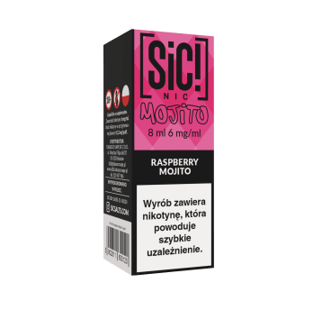 Liquid SIC! NIC 8ml - Raspberry Mojito 6mg