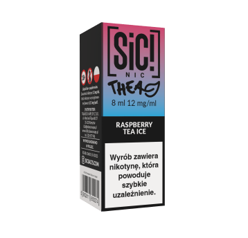 Liquid SIC! NIC 8ml - Raspberry Tea Ice 12mg