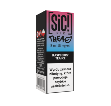 Liquid SIC! NIC 8ml - Raspberry Tea Ice 18mg
