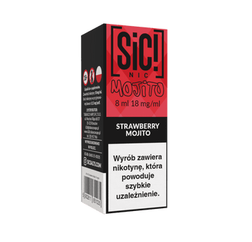 Liquid SIC! NIC 8ml - Strawberry Mojito 18mg
