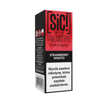 Liquid SIC! NIC 8ml - Strawberry Mojito 6mg