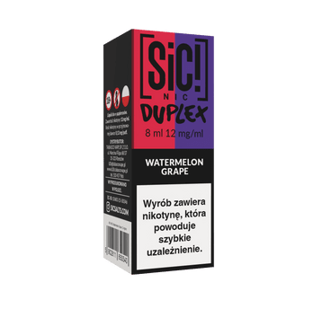 Liquid SIC! NIC 8ml - Watermelon Grape 12mg
