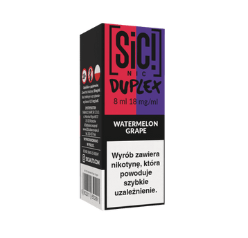 Liquid SIC! NIC 8ml - Watermelon Grape 18mg